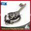 Custom design with santa black nickel keychain rings for christmas