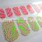 Tiebeauty stunning neon color nail arts design 14 day nail decal factory