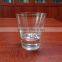 round bottom 8.5oz small fancy heavy base whiskey glass