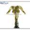 gold plating deer head stainless steel bottle wine stopper pourer stopper promotional gift