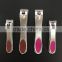 Colorful long handle hot sale stainless steel nail clipper