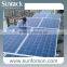 Roof fixed angle support for solar panels