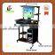 GX-700BA small tall office wood computer table, office furniture