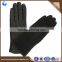 Factory price fashion women winter warm cotton knitted gloves with cashmere palm
