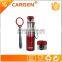 Flip top vacuum insulated stainless steel water bottle