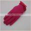 China Hot Pink 100% Fleece/Wool Thin Cycling Gloves/Cashmere Gloves