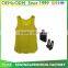 women high quality sleeveless design blank chiffon tank top