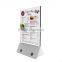 Real capacity menu power bank with four USB ports cheapest price in shenzhen factory