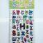 3D Letter Puffy Sticker / 3d foam sticker / Alphabet Sponge Bubble Stickers