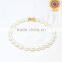AAAA+ White Drop Helical Real Southsea Shell Pearl Necklace