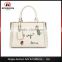 China products prices embroidery zipper leather bag my orders with alibaba