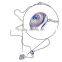 Latest Design Beads Statement Necklace Chain for Girl Wholesale Jewellery Crystal Necklace