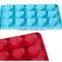 15 cups lovely shaped silicon chocolate molds for bakeware accressories