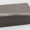 Custom size wooden mobile phone packaging box with foam insert