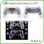 Color Transparent Clear Crystal Controller Full Housing Shell for Dualshock for PS4 for Playstation 4 Clear Controller Shell