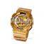 2016 fashional all gold cool multifunctiion sports couple watch