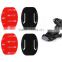 GoPros Accessories Helmet Curved Adhesive Side Mount Adapter for GoPros Heros 3+/3/2/1 Outdoor Sports Camera