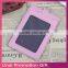 Fashion many color clear window vertical version working business leather id card badge holder