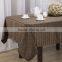 Damask Polyester Table cloth ready made custom
