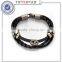 High Quality Unisex Retro Punk Bracelet Genuine Leather Accessories Bracelets Cowhide Bracelet Handmade Jewelry