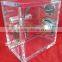 clear acrylic audio case audio system rack case