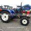 tractor mounted agricultural equipment with snow blade