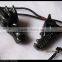 Amazing nature obsidian dragon head pandent crystal quartz