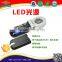 New Design LED Light Foldable plactic Magnifier with stand