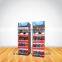 Custom cardboard retail bottle display racks