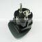 New products 2016 Daul socket Brazil to Eu Euro schuko plug adapter adaptor