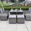 Modern Indoor/Outdoor All Weather Wicker Rattan Table Patio Set Gardern Furniture Dining Sets