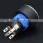 High quality 22-F3 2 step double pole double throw porn push button switch