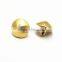 Gold Shoes Zinc Alloy Cusp Rivets studs