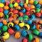 Newest rubber bouncing ball EVA foam bouncing ball colorful mixed rubber bouncing ball