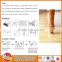 Furniture Leg Pad/ Furniture Scratch Protectors/Adhesive Felt Pad