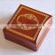 Alibaba China factory wholesale custom wooden jewelry box, brown gift box