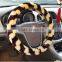 Fashion Winter Colorful Velvet Universal Car Steering Wheel Cover