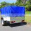 Cage trailer with PVC trap