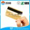 China supplier rewritable black magnetic pvc card