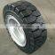 Hytger Forklift Truck Attachment Solid Forklift Tire