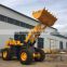 5T fork wheel loader for sale with wood clipper