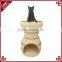 S&D China production good quality wicker rattan handmade durable cat , rabbit , tree cat , dog pet cat play house