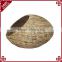 New egg shape natural water hyacinth woven pet bed / pet house
