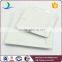 Wholesale ceramic white square restaurant custom dinner plate