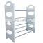 Oval Folding Rotating Shoe Rack