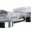 Modern Hotel Wall Mount Stainless Steel 304 Soap Holder With Double Glass Dish