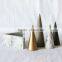 cone shape plain or bare concrete interior decoration items