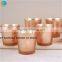 flower candle holder mercury glass