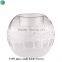 snow scene cylinder glass candle jars