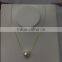 AAA 9-10mm white freshwater pearl necklace